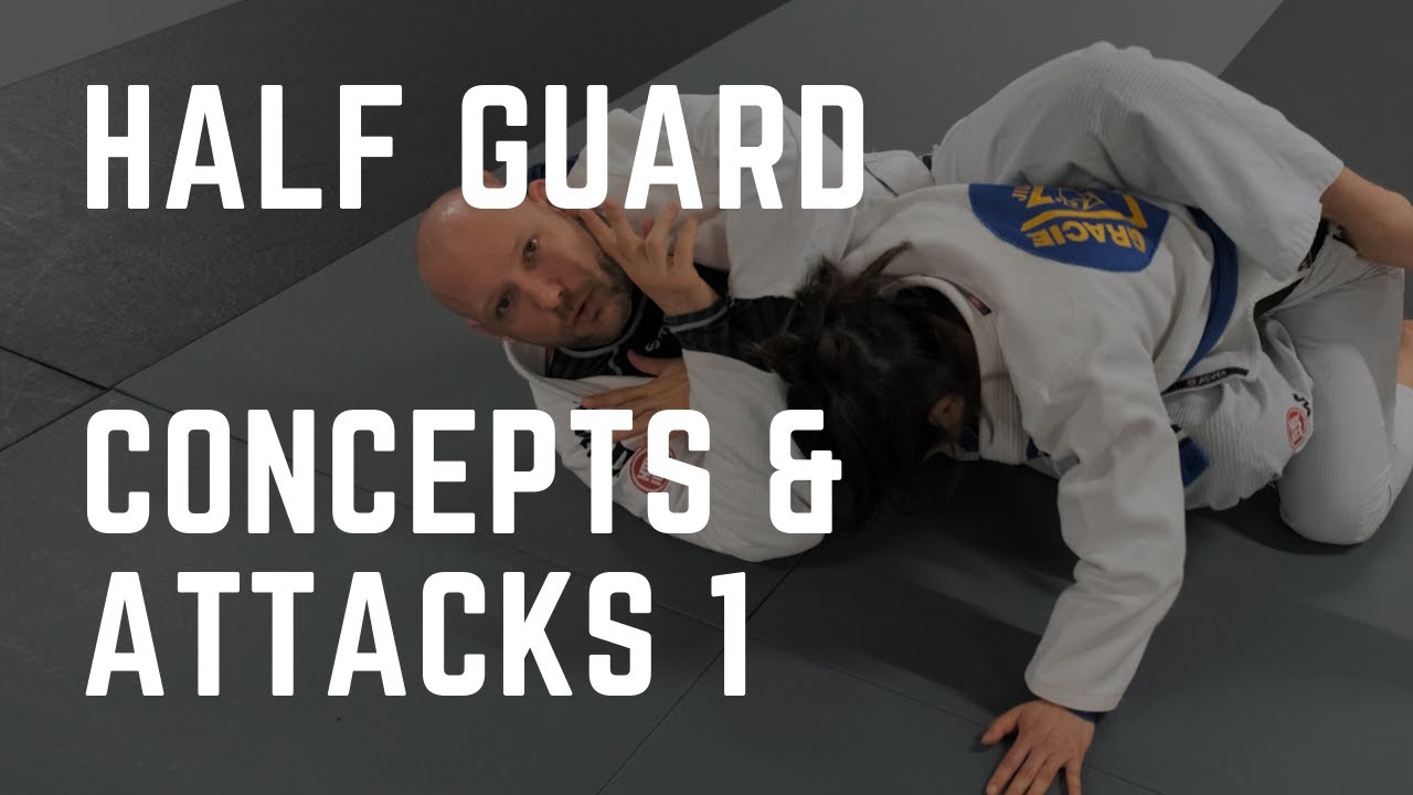 How to Close your Guard or get an Arm Bar from Half Guard/ Gracie BJJ ...