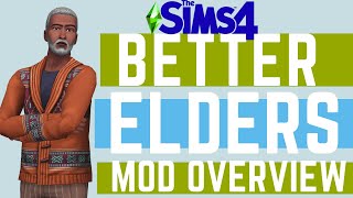 No More Boring Elders Better Elders Mod Event Mod The Sims 4 Mod Review