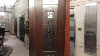 Historic OTIS Autotronic Elevators - Investment Building - Pittsburgh PA with POP OUT BUTTONS