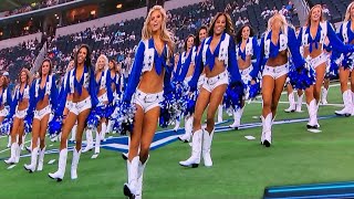 Dallas Cowboys Cheerleaders Pre-Game Performance 2021