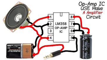 Audio Amplifier Use LM358 Op-Amp IC | By Et Electronics & Electric