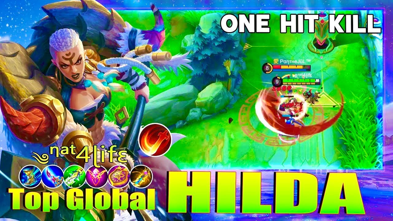 Rank 1 Global HilDa New Skin Gameplay || The Craziest Ultimate Damage ❗️