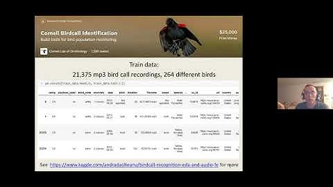 Learn data science by doing Kaggle competitions: birdcall identification