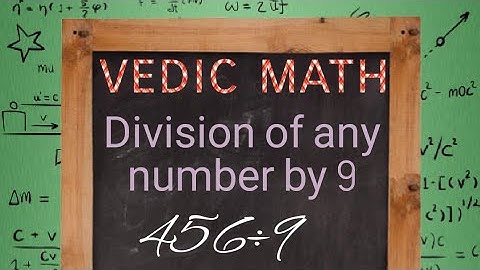 Vedic math ch-1.Division of series of 9 by nikhilam method...