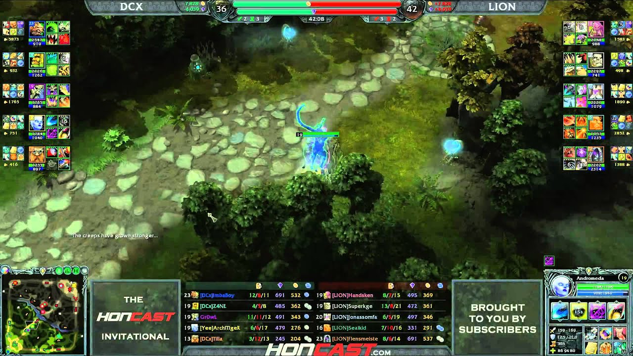 HoN Invitational Group A - LION vs DCx