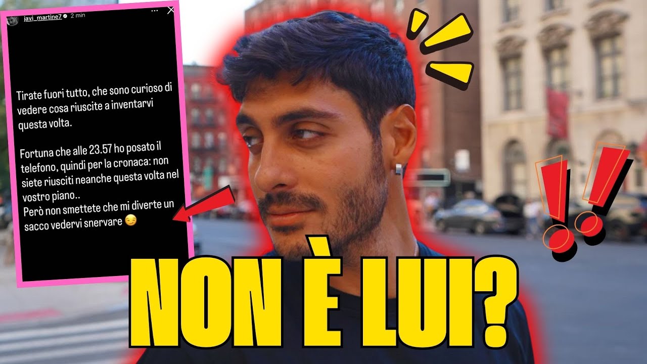 Non sarebbe Javier: chi c’è davvero dietro il suo profilo Instagram?