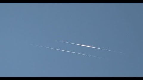 Very rare double Iridium Flare in Daylight