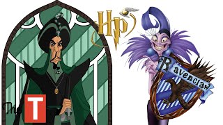 Disney Villains Sorted Into Their Hogwarts Houses
