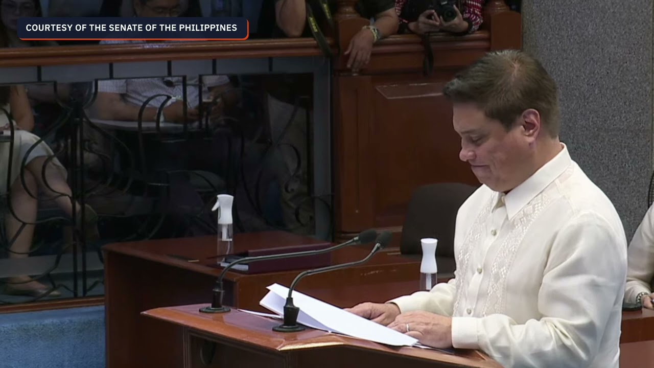 WATCH: Migz Zubiri’s emotional farewell speech as Senate president