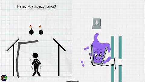 HAPPY GLASS vs DRAW 2 SAVE STICKMAN PUZZLE | Epic Android gameplay walkthrough | Epic Brain Odyssey