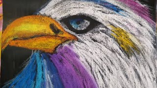 Amazing Soft Pastel - Eagle (Time-Lapse) screenshot 1