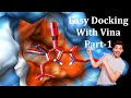 Molecular docking proteinligand docking in vina part1 how to prepare receptor file