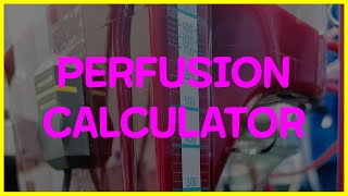 Perfusion calculator screenshot 5