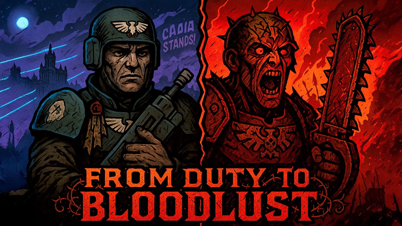 Ужасающий процесс становления слугой Кхорна в Warhammer 40k