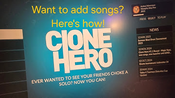 How to add songs to clone hero (2025)