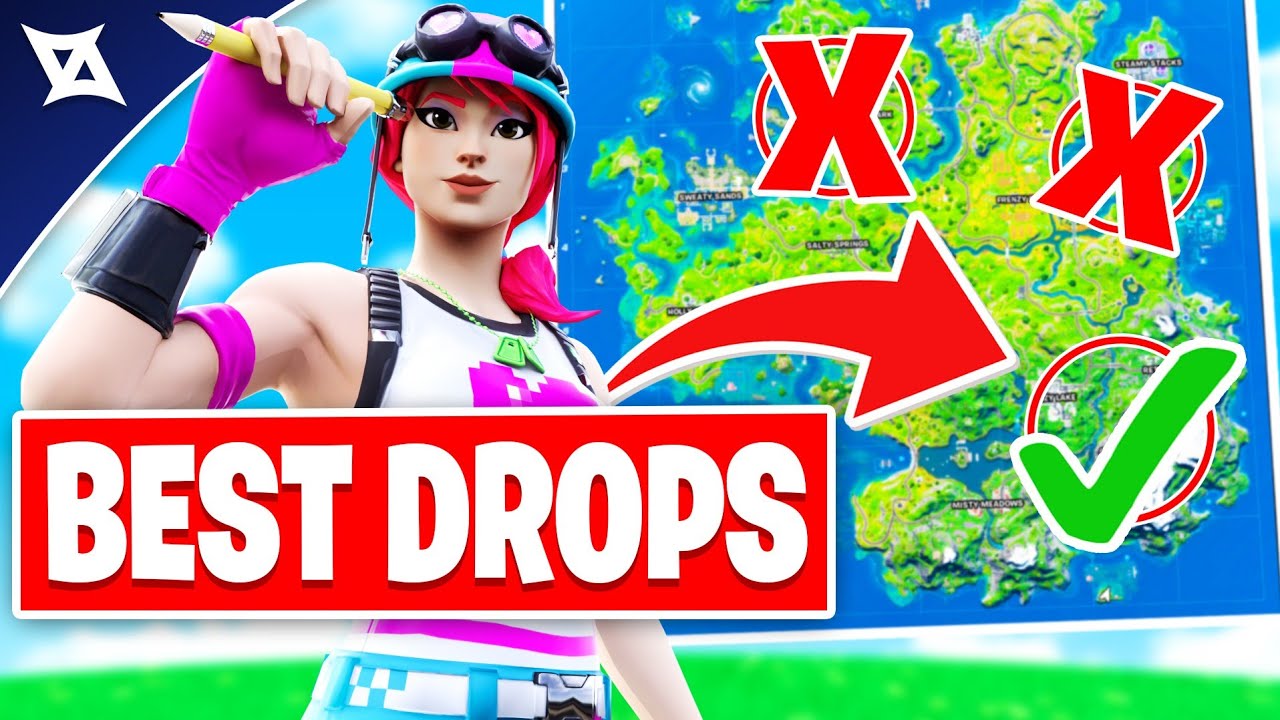 Ultimate Drop Spot Guide for Competitive Fortnite Season 3 YouTube