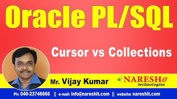 Cursor vs Collections | Oracle PL/SQL Tutorial Videos | Mr.Vijay Kumar