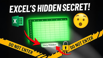 How to Make an Excel Sheet Very Hidden Using VBA | Secret Excel Trick!