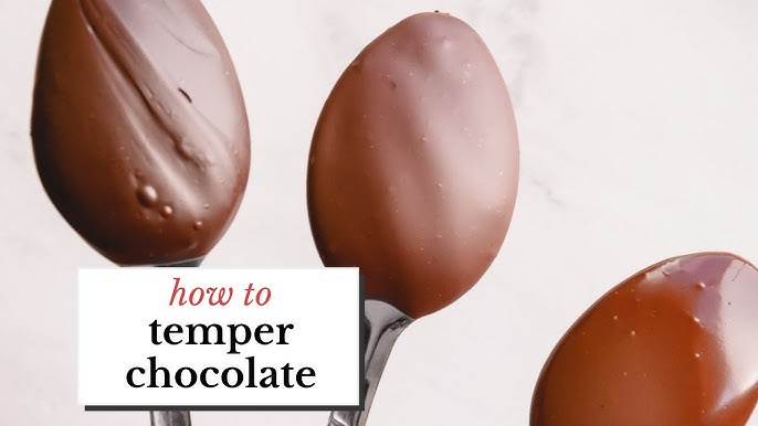 How To Temper Chocolate Without A Microwave Or Thermometer