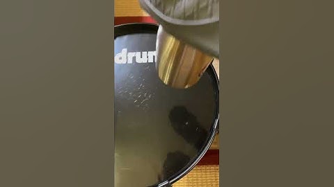 Easy DIY Kick Drum Port  #ddrums #drummer #music