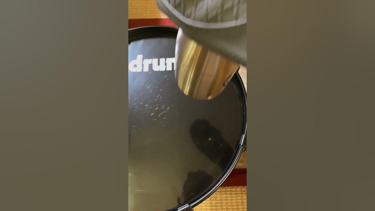 Easy DIY Kick Drum Port  #ddrums #drummer #music