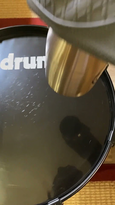 Easy DIY Kick Drum Port  #ddrums #drummer #music