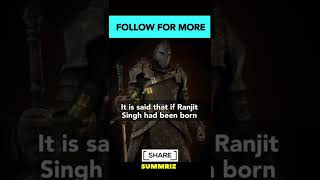 Maharaja Ranjit Singh: The only king who Britishers couldn’t enslave! #summriz #india