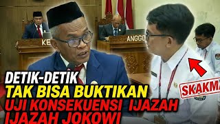 Asked about Jokowi's diploma, he could not prove it in the Consequences Test.