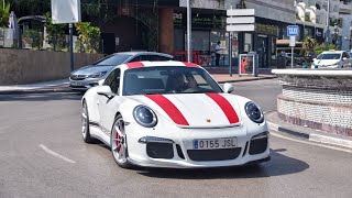 Supercars in Puerto Banus September 2020 [ 11 ] (911R, GT12, Supra, AMG GTC, Lusso, Urus, R8,...)