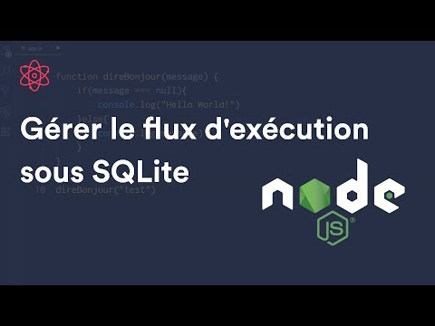 Comment gérer le flux d’exécution des requêtes avec SQLite ? Node.js