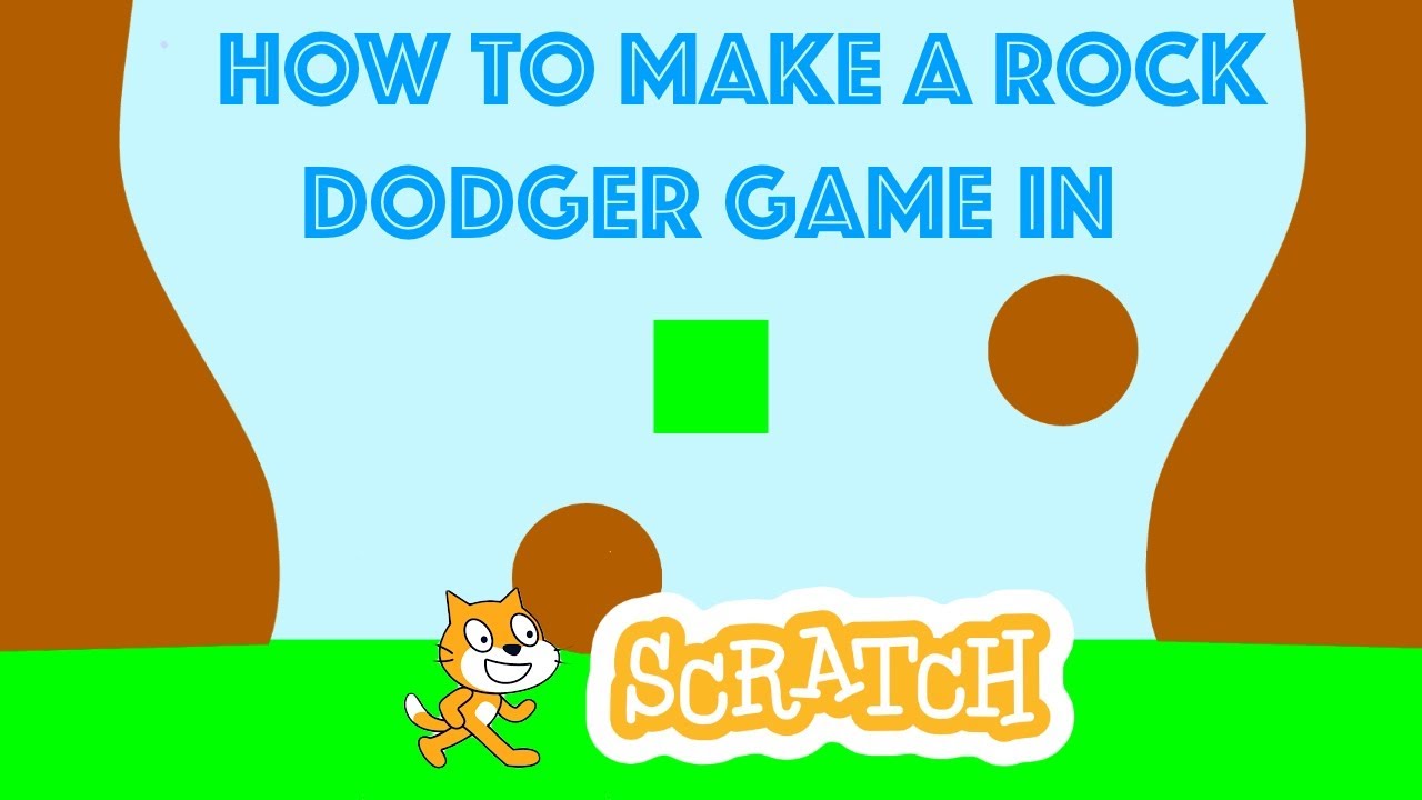 How To Make A Rock Dodger Game In Scratch - YouTube
