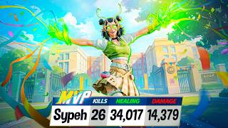 Here's why MANTIS is CRAZY (Rank#1 POV, 34K HEALING & 14K DMG) in Marvel Rivals