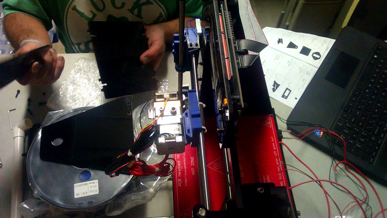 Geeetech Prusa i3 Pro B 3D Printer Assembly Step 24 - YouTube