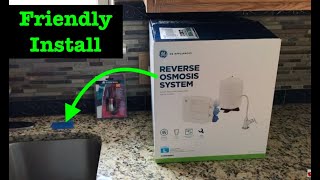 How to install GE Reverse Osmosis system (PART 1)
