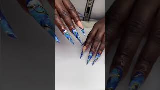 Blooming gel + chrome set #nails #nailart #simplenails #shiningnails #nailinspo