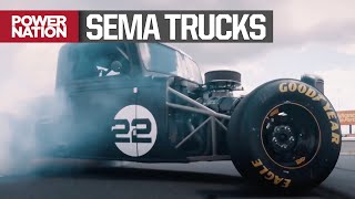 SEMA Trucks 2019: Joey Logano’s 850 Horsepower NASCAR/Street Rod Fusion Truck