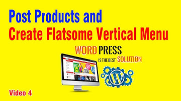 Đăng Sản Phẩm Và Tạo Menu Dọc Flatsome