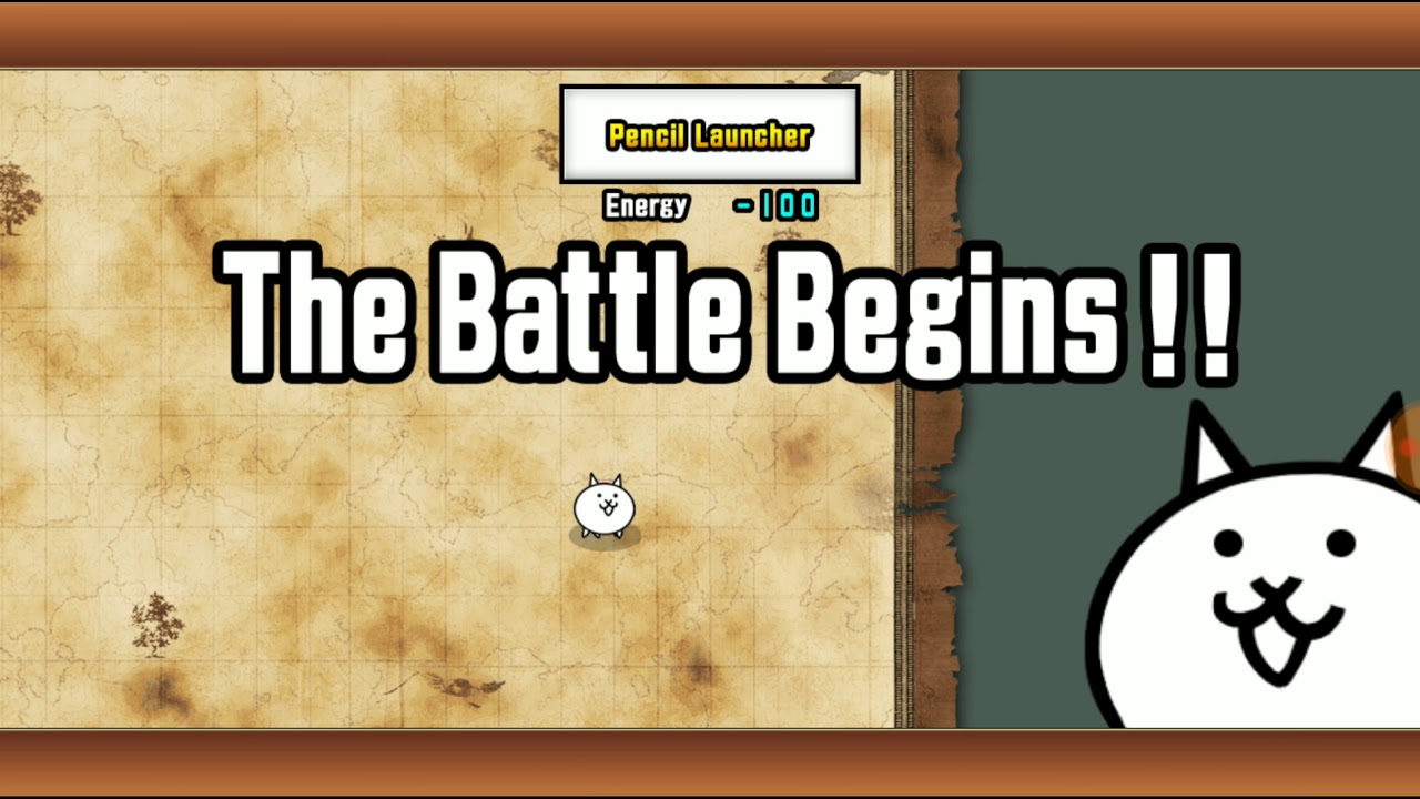 Pencil launcher battle cats YouTube