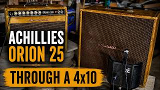 Boutique Tube Amp Through a 4x10 | Achillies Orion 25   Jensen Blackbirds