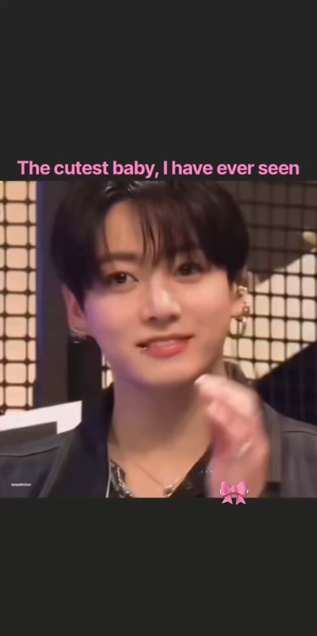 How can someone be this cute? 😭🐰🎀 #bts ￼#btsforever #jankook