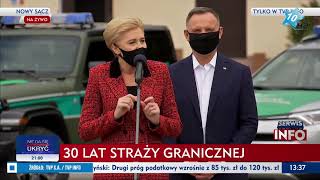 Udział Prezydenta Rp W Uroczystościach Z Okazji Święta Straży Granicznej - Nowy Sącz, 17.05.2021 R.