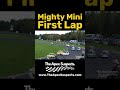 Mighty Mini First Lap #mini #minicooper #car #cars #classiccars #racingcar #race #short #shorts
