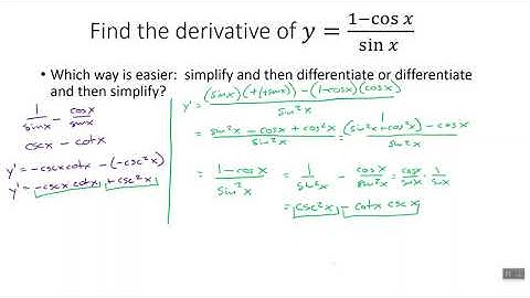 2 3c Trig and Higher Order Derivatives