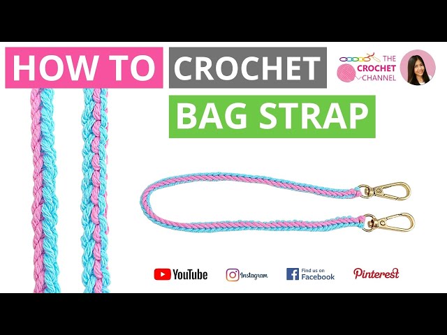 How to make a no stretch strap for crochet bags - Live Chill Life