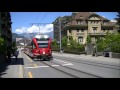 Rhaetian Railway, Ride through Davos and Chur  (24-06-2015)
