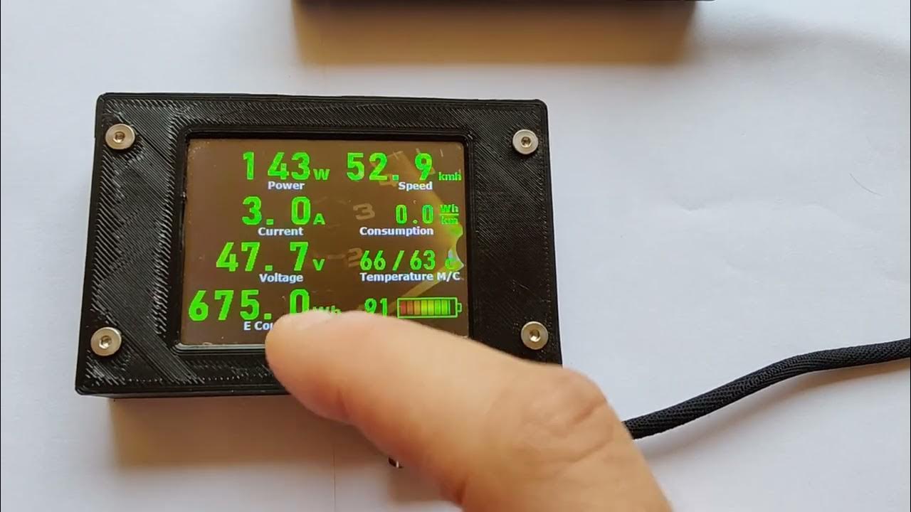 CanMon 2 usage. Bafang M500 M510 speed limit unlock. YouTube