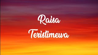 Raisa - Teristimewa - Lirik