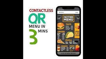 QR Menu in 3 minutes - India