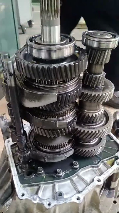 bongkar transmisi Canter