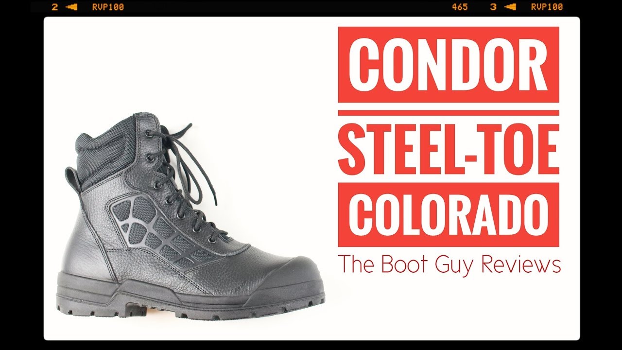 condor steel toe boots